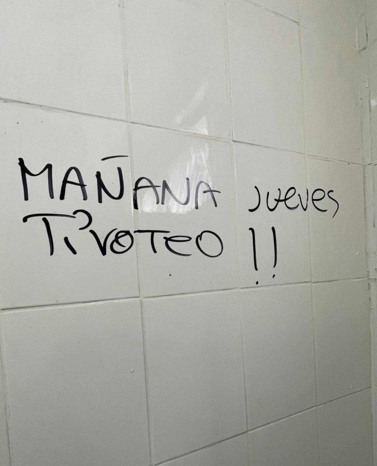 El rayado que terminó con la suspensión de clases en el Colegio Salesianos de Linares y una indagación del Ministerio Público