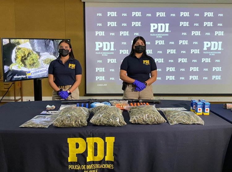 Más de 275 kilos de droga incautan en la Región del Maule tras operativo que dejó 13 detenidos