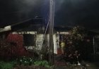 Linares: cinco personas lesionadas leves y daños totales por incendio de vivienda al interior de población Las Rosas