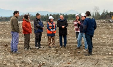 Linares: autoridades inspeccionan trabajos de encauzamiento en los ríos Ancoa y Achibueno para reforzar la seguridad ante crecidas