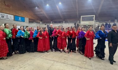 Furia Flamenca Talca brilló en encuentro nacional realizado en Linares