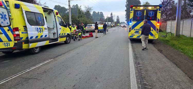 Linares: ciclista muere tras ser atropellado en el peligroso camino San Juan