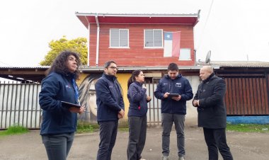 MINVU y SERVIU iniciaron evaluación de viviendas con daños graves tras sistema frontal