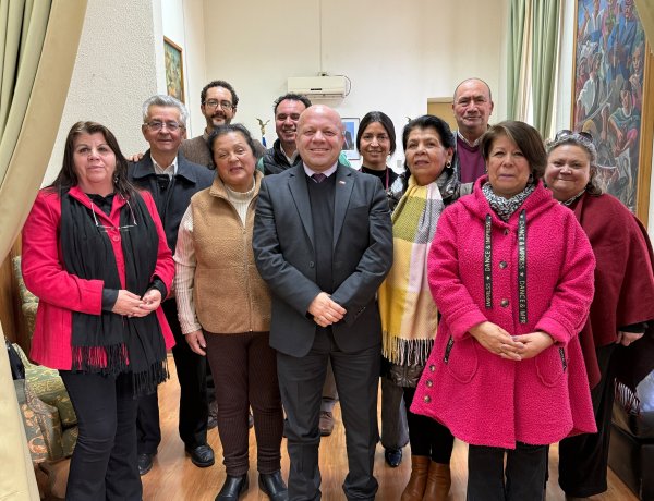Dirigentes sociales de la provincia se reunieron con delegado Christian González para fortalecer trabajo conjunto