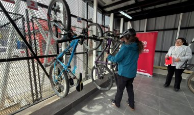 En el Día Mundial sin Autos: Municipalidad de Talca y CChC Maule inauguran nuevo bicicletero municipal en el centro de la ciudad