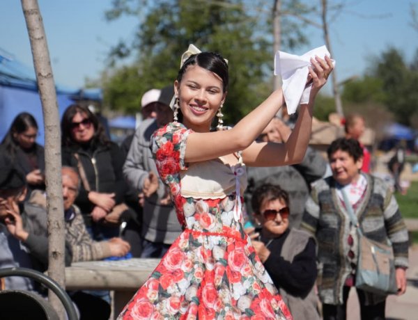 Ramadas Móviles comenzaron su recorrido llevando las tradiciones de Fiestas Patrias a los barrios de Talca