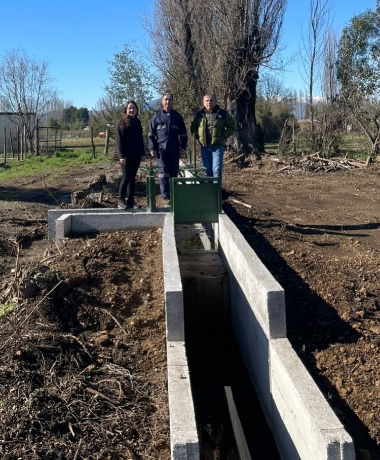 Usuarios Longaví Alto proyectan una temporada agrícola con mayor disponibilidad de agua