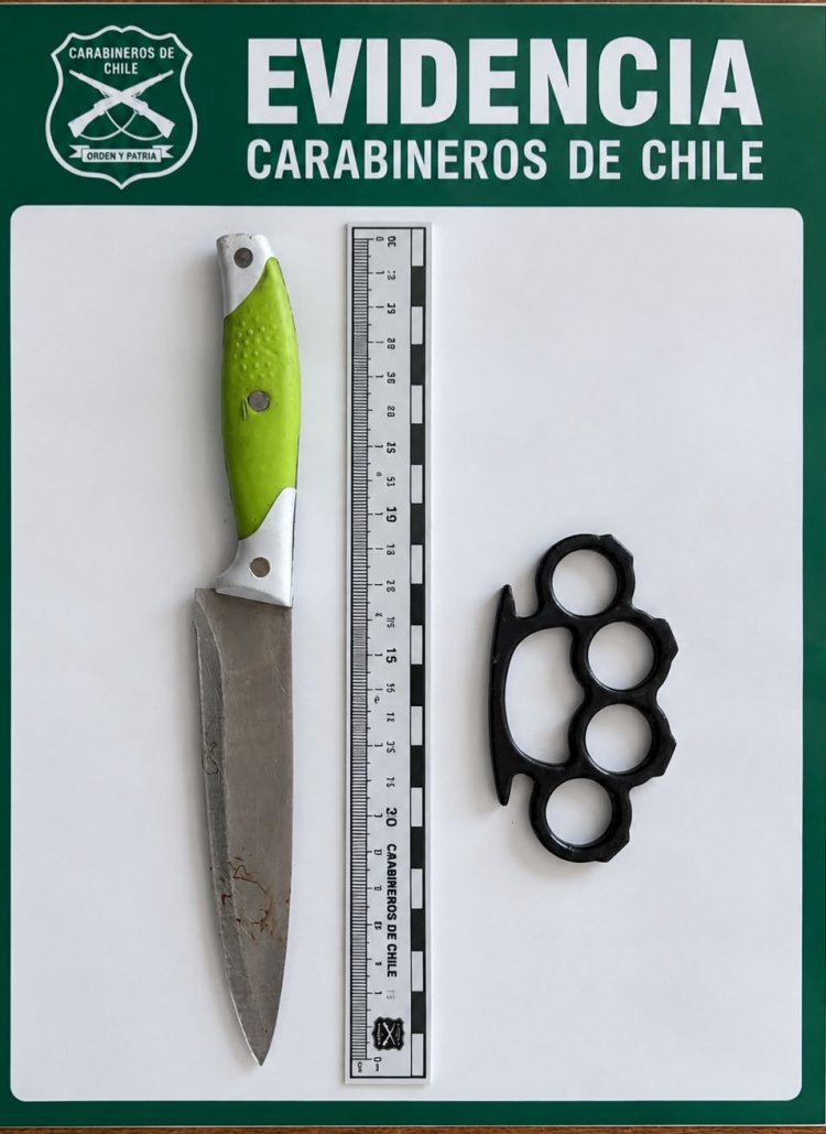 Linares: Carabineros detiene a joven que lesionó con arma blanca a dos estudiantes en las inmediaciones de la Alameda