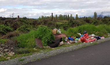 Microbasurales en sector rural de Linares