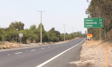 Millonaria inversión permitió recuperar la ruta productiva y turística CM7 en Colbún