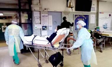 Hospital de Linares a plena capacidad por casos de Covid-19