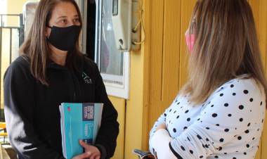 Unidad de Desarrollo Estudiantil del CFT Estatal del Maule  realiza visitas domiciliarias para brindar apoyo a estudiantes 