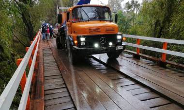 MOP mejora puente “Cachapivil” de la comuna de San Javier