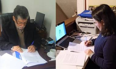 CFT Estatal del Maule concretó convenio de cooperación de  manera remota con liceo "Guillermo Marín Larraín" de Retiro