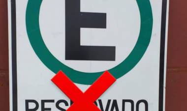 Municipio elimina estacionamientos reservados