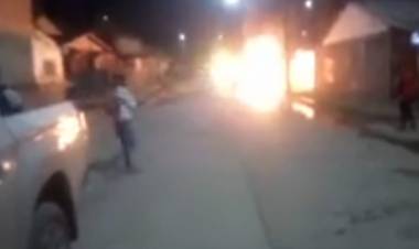 Drástica instrucción de bomberos para que voluntarios no vayan en autos particulares a emergencias al sector Nuevo Amanecer