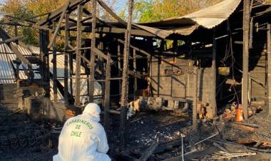 Longaví: Mujer de 45 años muere calcinada tras incendio en localidad de Cerrillos