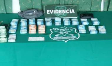 Carabineros de Linares recupera 18 millones de pesos y detiene a tres delincuentes curicanos