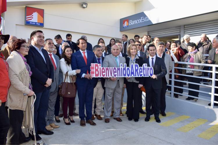 Inauguran sucursal de BancoEstado en Retiro