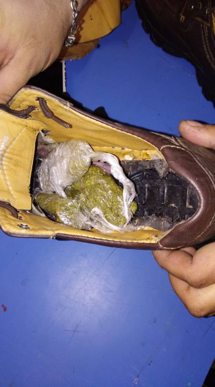 Incauta marihuana y celulares tras un intercambio de zapatos entre visitas e internos en la cárcel de Cauquenes