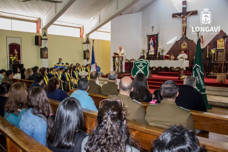 Con misa recordaron a mártir de Carabineros en Longaví