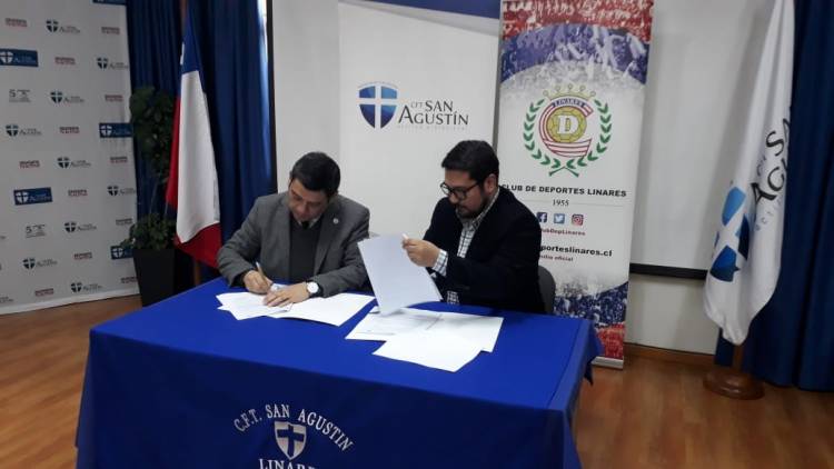 CFT San Agustín  apoya económicamente a Deportes Linares