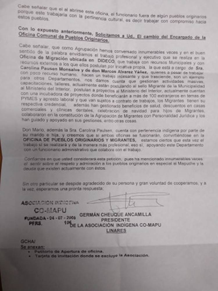 Experimentada trabajadora social renuncia al municipio y dice haber sido “maltratada verbalmente por alcalde Mario Meza”