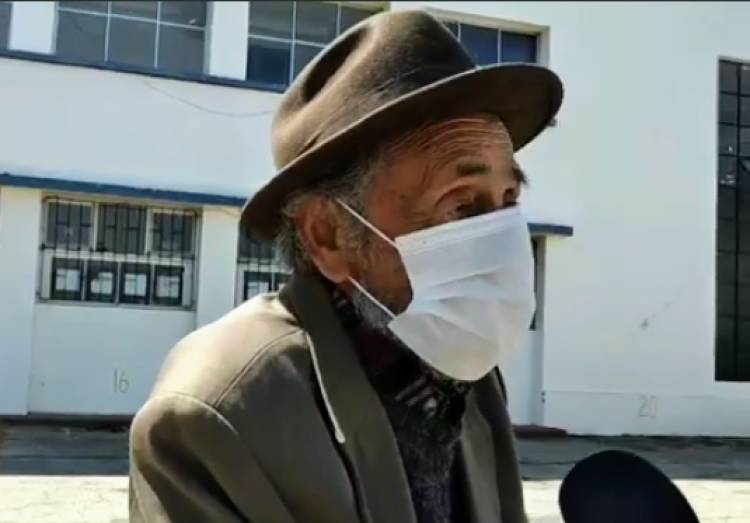 Linarense de 103 años viajó de la zona montañosa del Achibueno para participar del Plebiscito Nacional