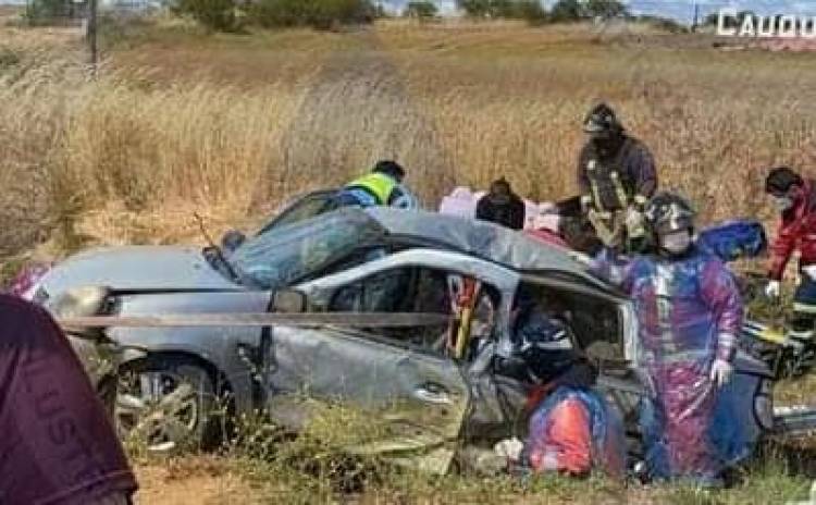 Un muerto y seis lesionados deja violento accidente en ruta Parral-Cauquenes