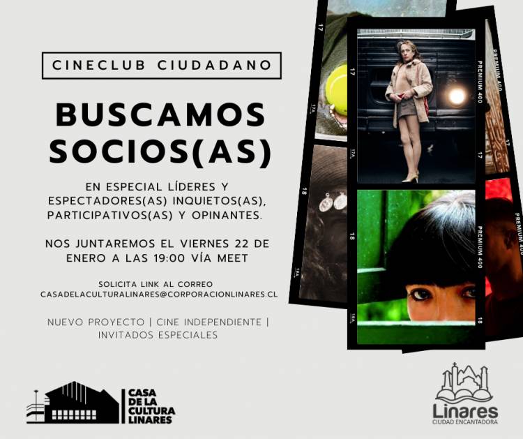 En Linares convocan a participar del plan de “cineclub ciudadano”